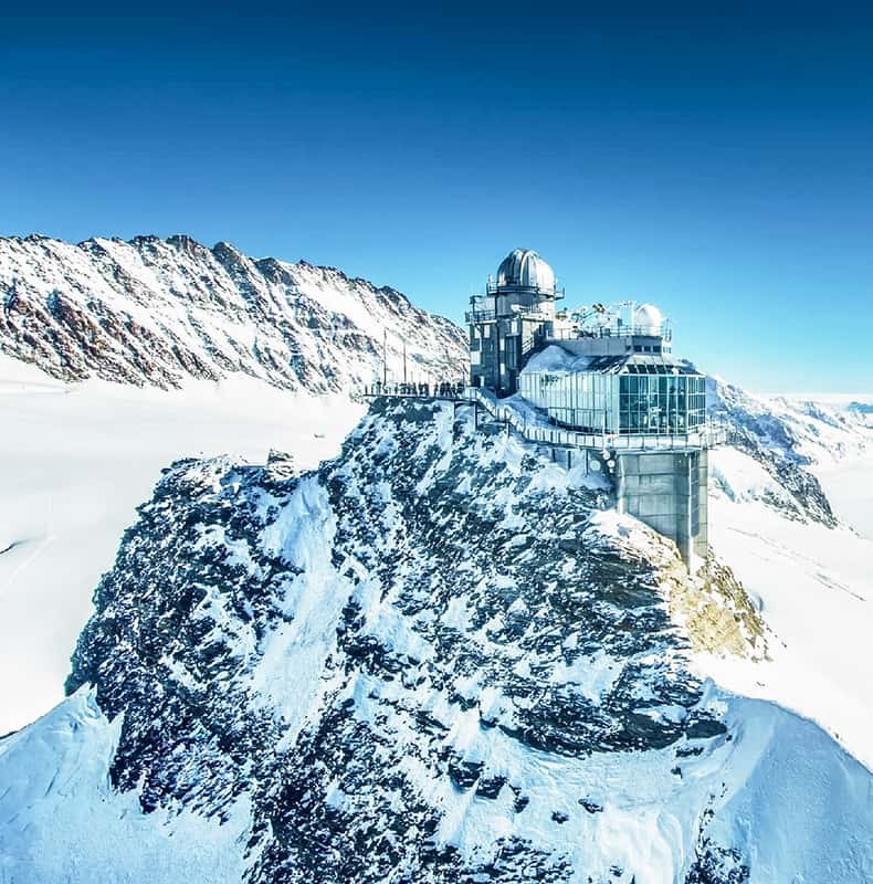 From Zurich: Jungfraujoch & Interlaken by Glass Roof Bus